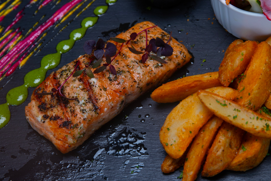 Salmón a la Plancha